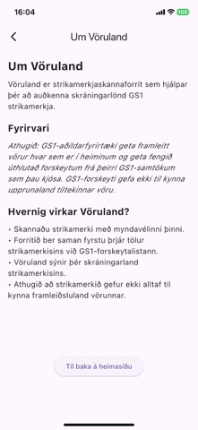 Vöruland screenshot