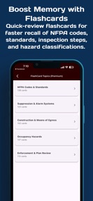 NFPA Fire Inspector Exam Prep screenshot