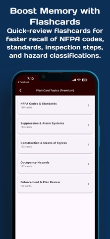 NFPA Fire Inspector Exam Prep screenshot