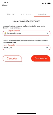 Hust Chat screenshot