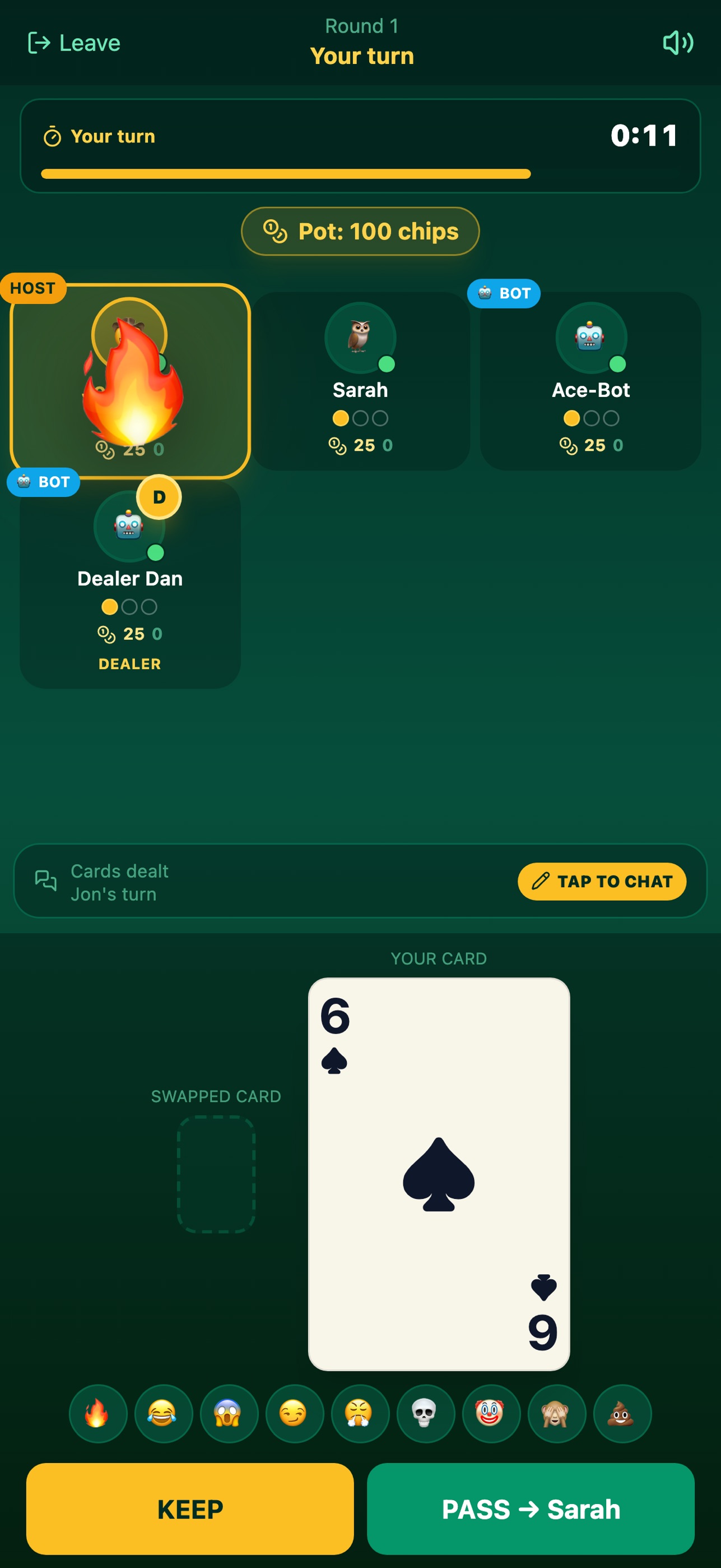 Screenshot 3 of Pass The Ace: Card Game