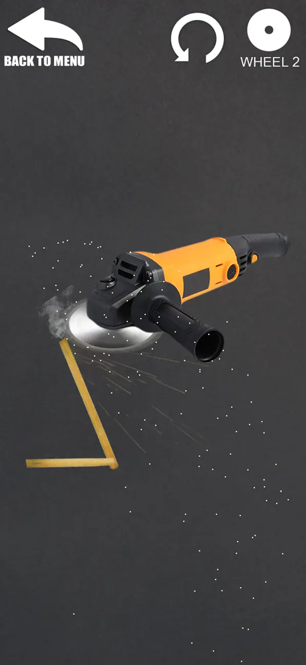 Screenshot #3 pour Angle grinder simulator