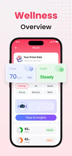 Health Tracker - Heart Rate iPhone Ekran Görüntüsü 2