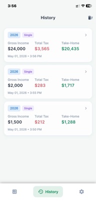 1099 Tax Calculator screenshot 3