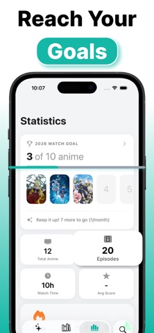 AniList & MyAnimeList: Miru iPhone screenshot