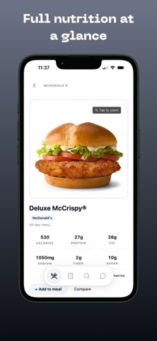 NutrientMAXX iPhone screenshot