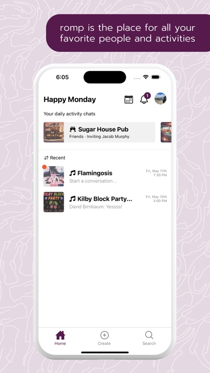 Romp: Social Activity Planning