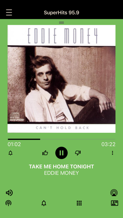 Screenshot #1 pour SuperHits 95.9