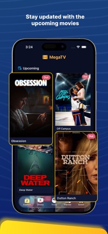 MyMegaTV 2027 iPhone screenshot