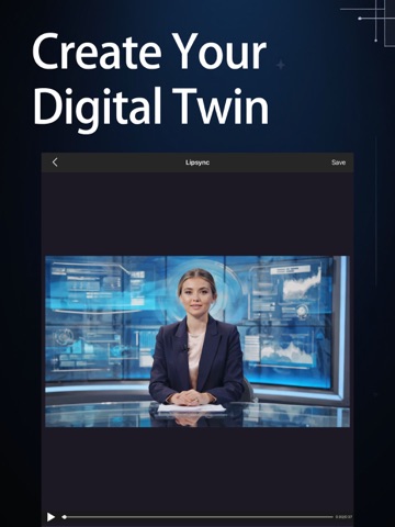Lipsync: Clone Voice & Avatar iPad screenshot