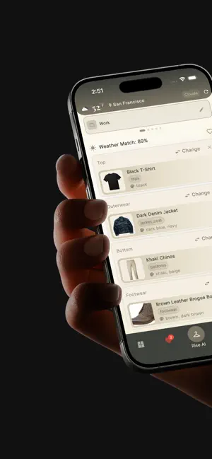 RISE: AI Closet App screenshot 1
