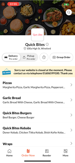 Quick Bites Screenshot 2 of 4