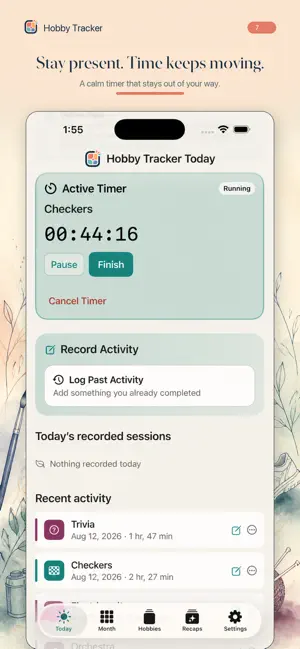Hobby Tracker: Hobby Log screenshot 1