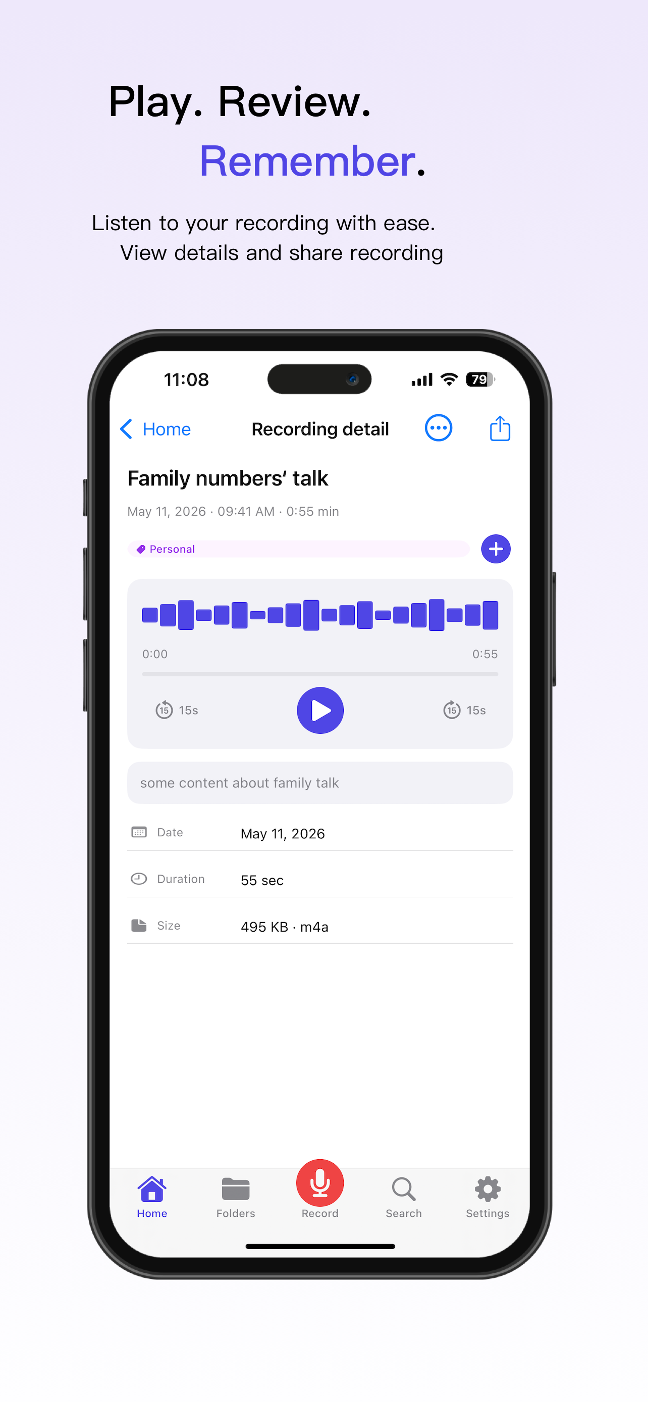 VoiceKeeper screenshot 4
