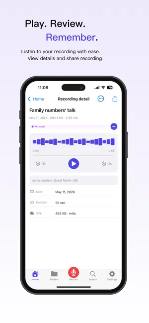 VoiceKeeper screenshot 4