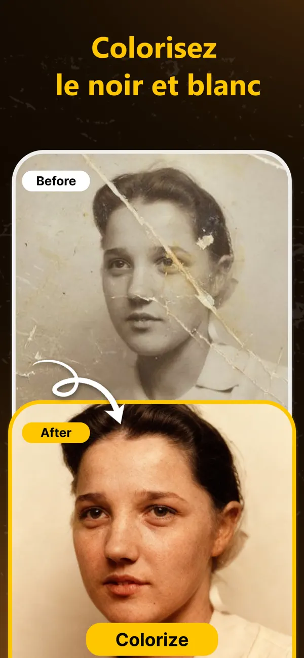 Screenshot #3 pour Restaurer Photos IA Nostalgia