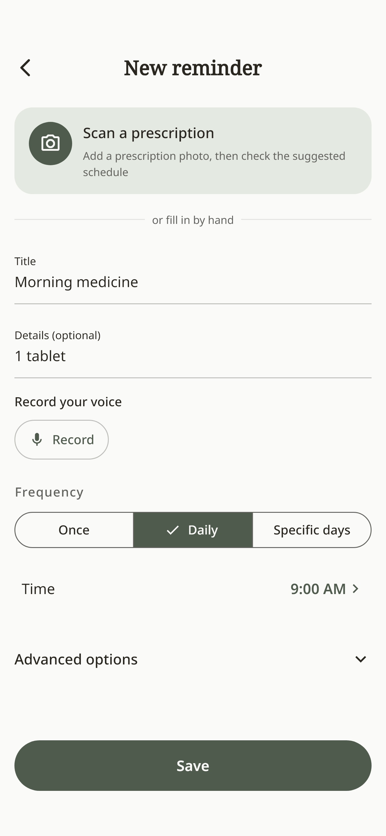 Screenshot 2 of WE: Care Reminders