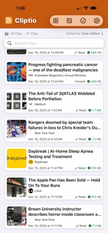 Cliptio screenshot