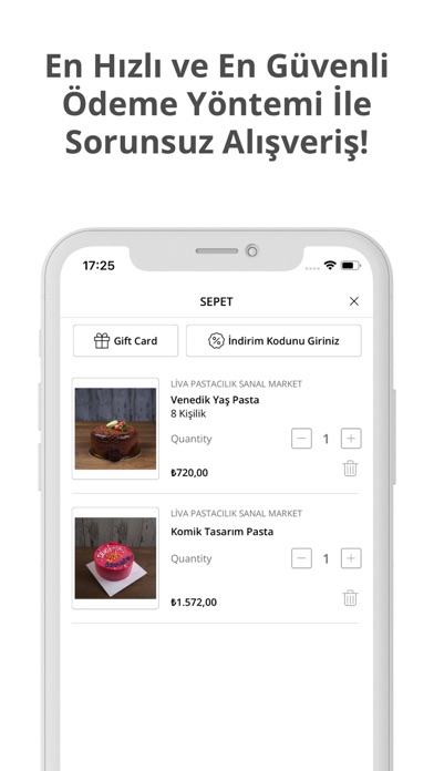 Liva Pastacılık Screenshot