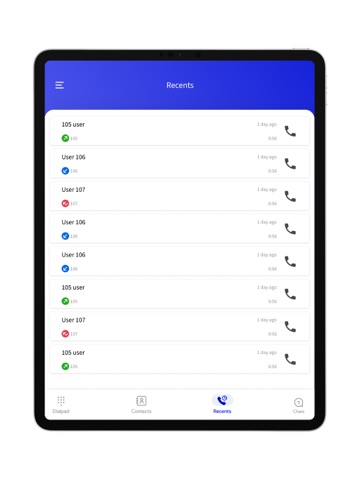 Intacs Connect iPad screenshot