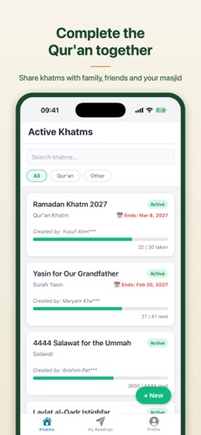 Hatim: Group Quran Khatm Screenshot 1 of 5