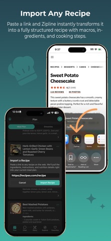 Zipline – AI Nutrition screenshot