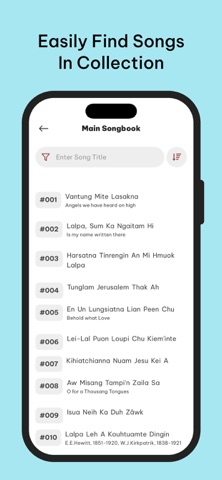 ECF Hyderabad Songbook screenshot