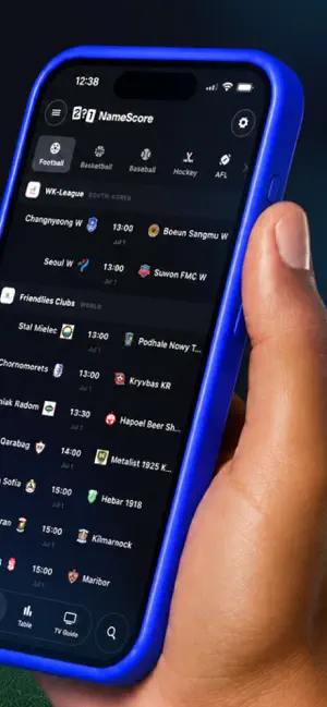 NameScore: Live Sports Scores screenshot 2