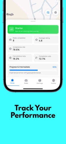 Hike Driver - Driver & Earn iPhone screenshot