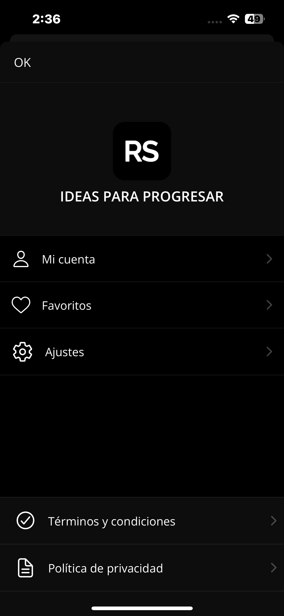 Ideas para progresar screenshot 3