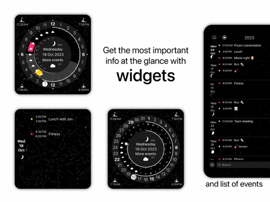 Kalender cyclus  • CircleTime iPad app afbeelding 4