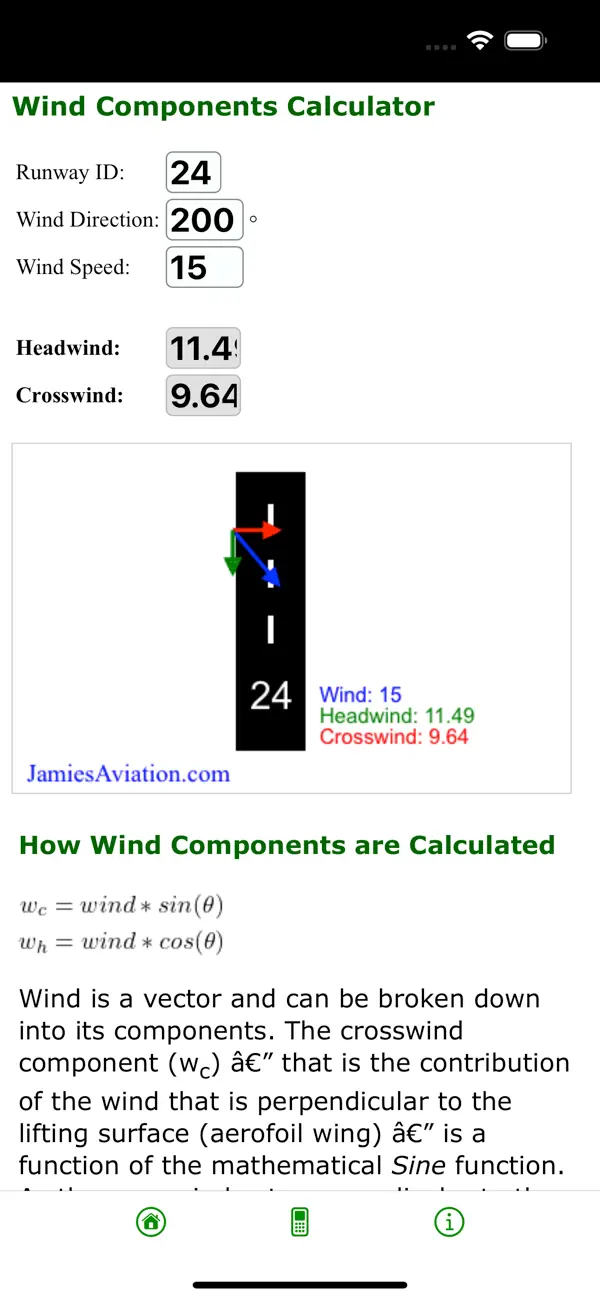 Screenshot #3 pour Landing Pattern Computer
