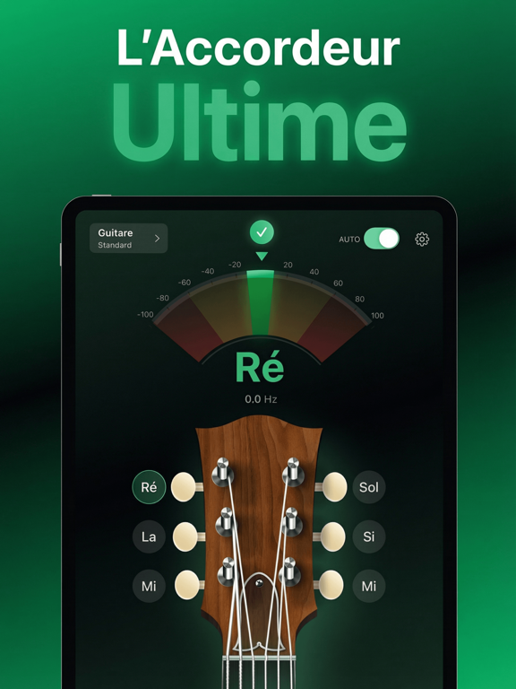 Screenshot #4 pour Tuner Pro: Accordeur Guitare
