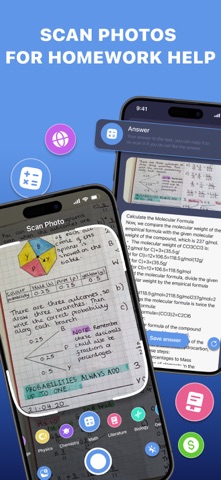 Homework Helper AI Ask Solver iPhone screenshot