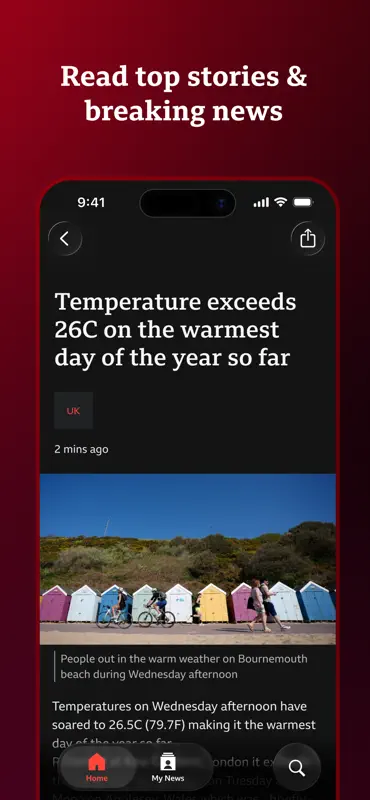 BBC News - UK & World Stories screenshot 2 of 6