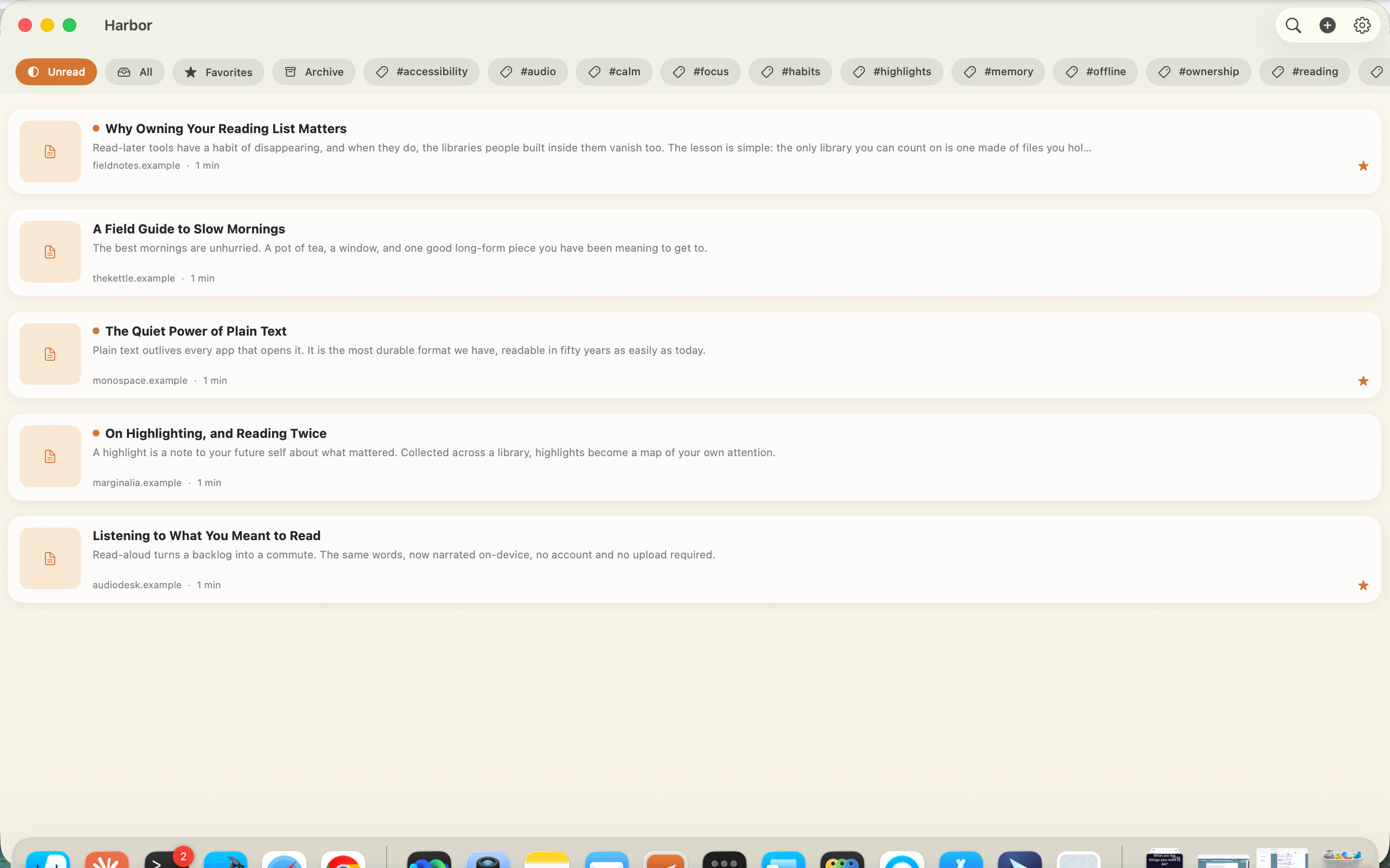 Harbor: Read Later, Yours screenshot 11