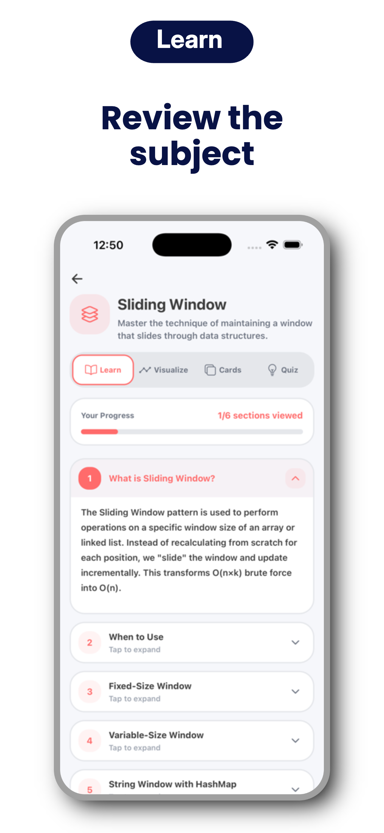 Algogo: Ace your CS interview screenshot 4