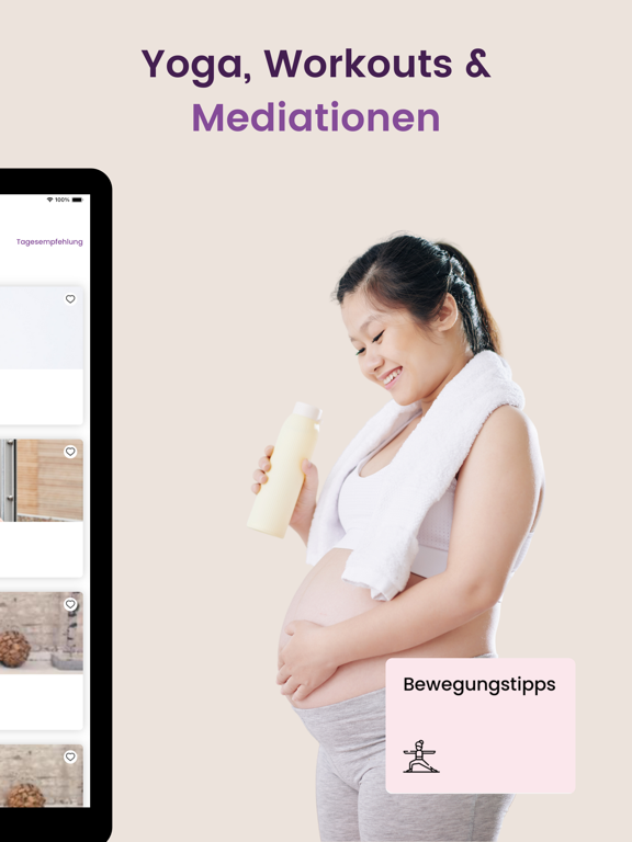Schwangerschafts-App | keleya iPad screenshot 7
