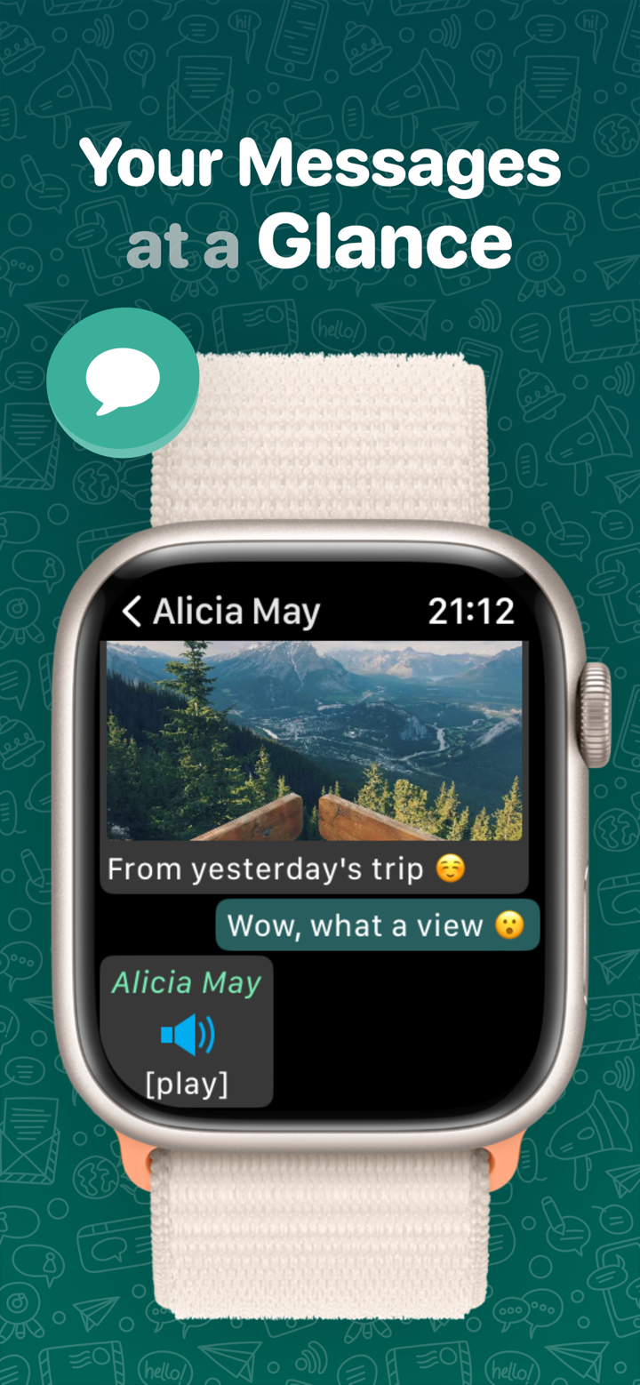 WatchChat 2: Chat on Watch screenshot 2