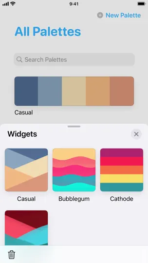 Capture d'écran de Pastel sur iPhone 6
