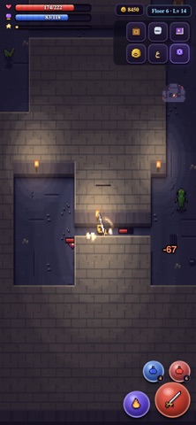 Ashfall Depths: Dungeon RPG screenshot 1