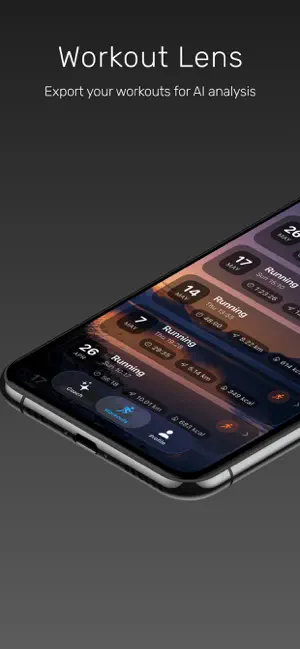 Workout Lens: AI Export screenshot 1