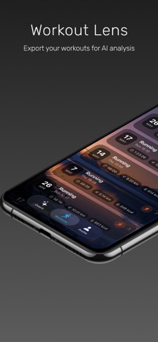 Workout Lens: AI Export Screenshot 1 of 10