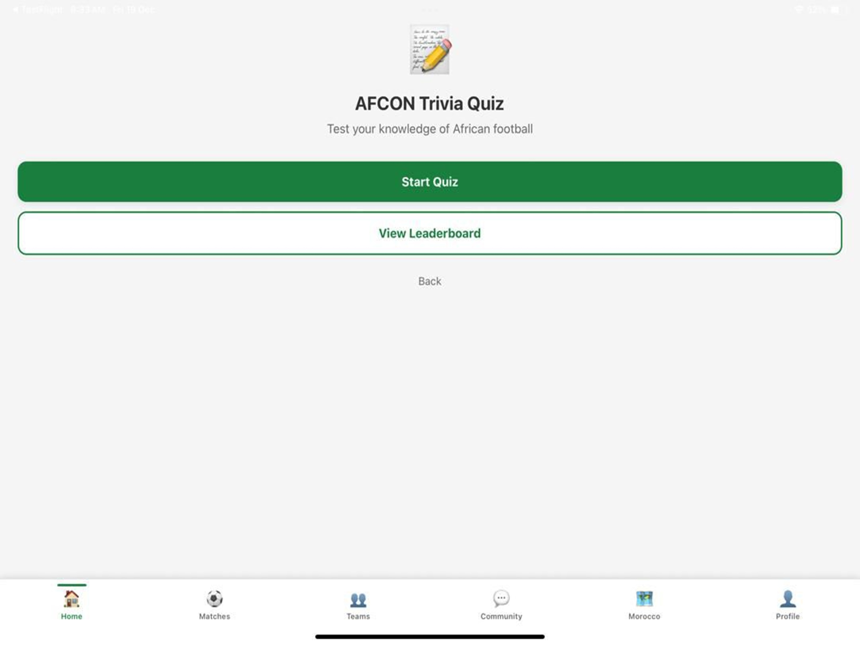 Africa Cup 2025 Unofficial App screenshot 11