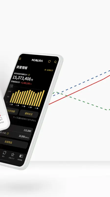 野村證券 - スマホ1つで快適な資産運用 - screenshot 3 of 7