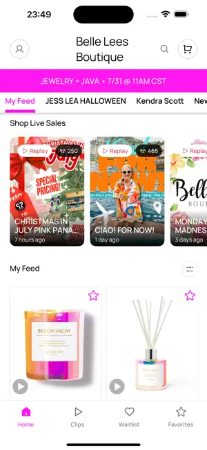 Belle Lees Boutique screenshot 2