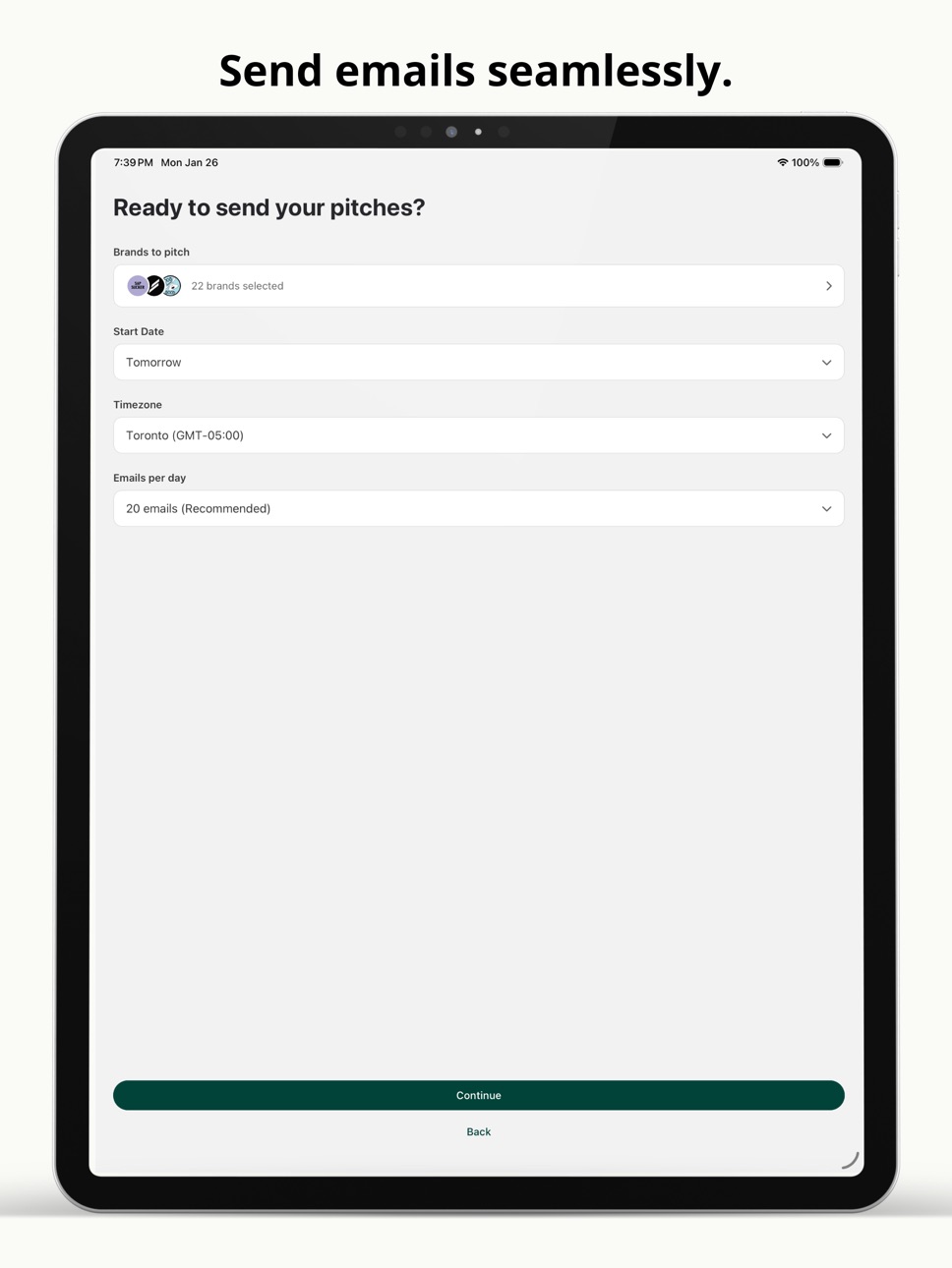 iPad screenshot