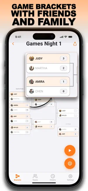 Tournament Bracket Maker App screenshot 1