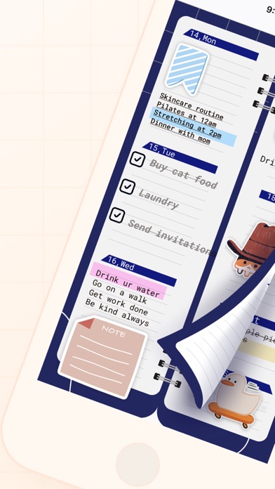 Weekly Planner: Agenda Journal Screenshot