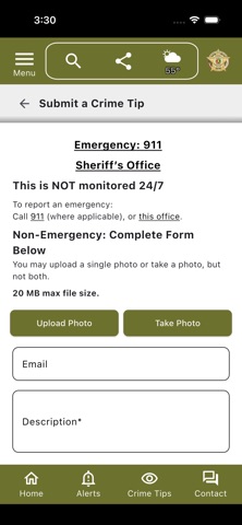 Dekalb County Sheriff Alabama app screenshot 3